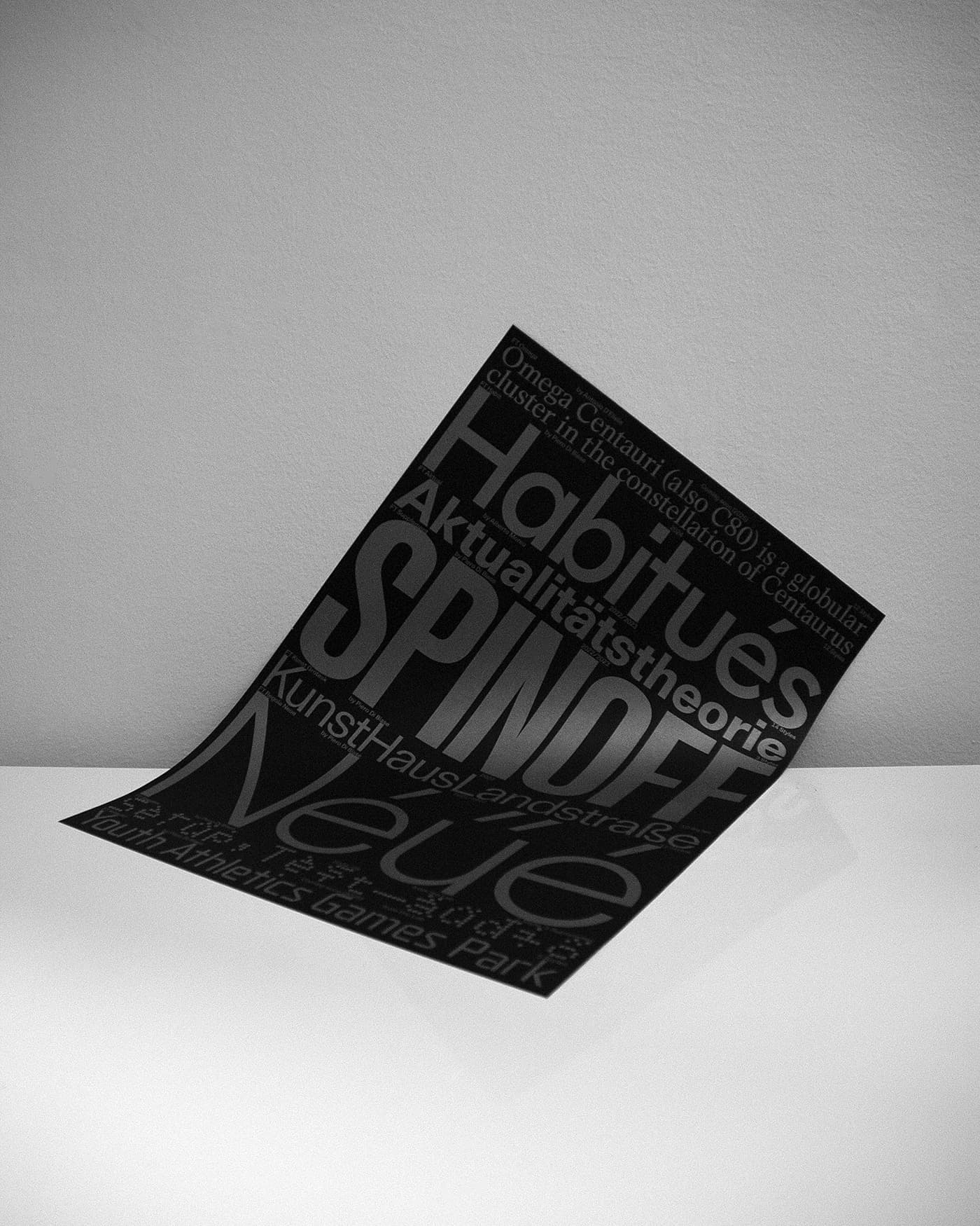 FT Specimen (A2 Poster)